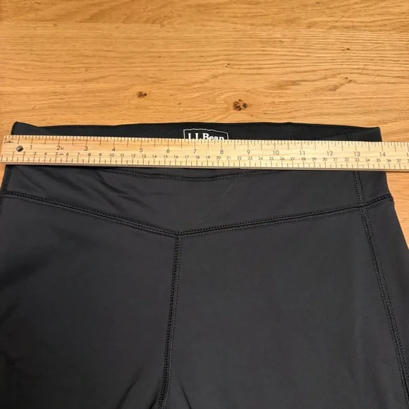 L.L. Bean Petite PrimaLoft ThermaStretch Fleece Pants | Mid-Rise Straight Leg - Picture 4 of 8